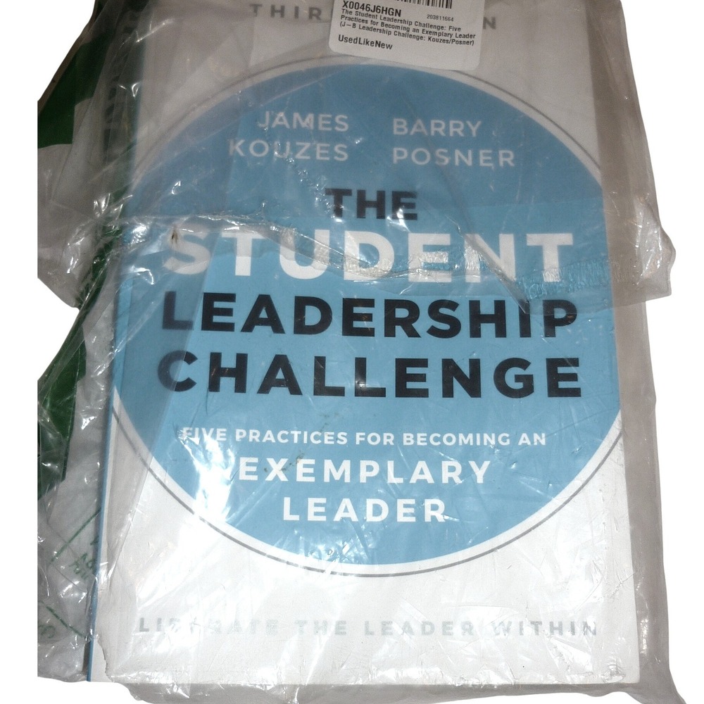 The Student Leadership Challenge James Kouzes Barry Posner 3rd Edition Book